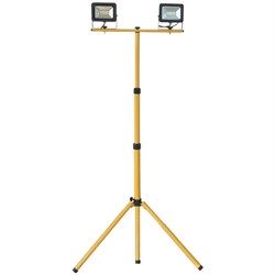 Прожектор светодиодный на штативе FL-LED Light-PAD STAND 2x100W Grey 4200К 17000Лм (612182)