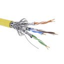 Кабель CAT 7, S/FTP, нг(А)-HF, бухта 500м, желтый  RN7SFA01YL  DKC