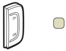 Valena Allure MyHome BUS/SCS Слоновая кость Клавиша с символом "On-Off", правая 1 мод (755548)