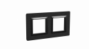 Рамка из алюминия, "Avanti", черная, 4 модуля  4402834  ДКС