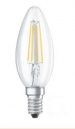Лампа светодиодная LED SCL B75 6W/827 230V CL FIL E14 FS1 OSRAM (4058075217805)