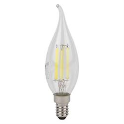 Лампа светодиодная LED STAR CL BA75 6W/840 FIL CL E14 (4058075685024)