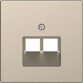 Merten D-Life Сахара Накладка розетки компьютерной 2хRJ45 (MTN4522-6033)