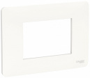Unica New Modular Белый Рамка 3-модульная (NU210318)