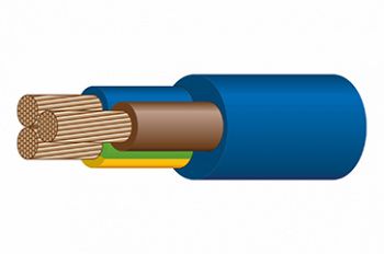 Провод водопогружной КВВ 3х4