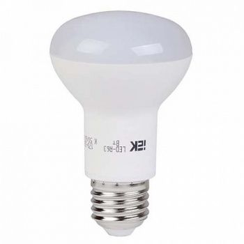 Лампа светодиодная рефлектор R63 Е27 8Вт 3000К 720Лм ECO IEK (LLE-R63-8-230-30-E27)