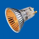 Лампа галогенная цветная POPLINE 50w 230v 35° L=53mm GU10 красная BLV (103951)
