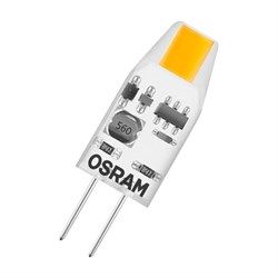 Лампа светодиодная LEDPPIN 10 1W/827 G4 12V 100Lm (4058075523098)