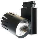 Трековый светодиодный светильник 40W 3600 Lm 4000К 35 градусов черный AL105 29696