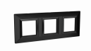 Рамка из металла, "Avanti", черная, 6 модулей  4402856  ДКС