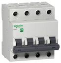 Автоматический выключатель Schneider Electric EASY 9 4п 63А B 4,5 кА (EZ9F34463)