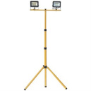 Прожектор светодиодный на штативе FL-LED Light-PAD STAND 2x100W Grey 4200К 17000Лм (612182)