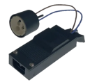 31710 VS  Патрон GU10 GZ10 PTL провод 1кв.мм l=140mm + клем. колодка 542307
