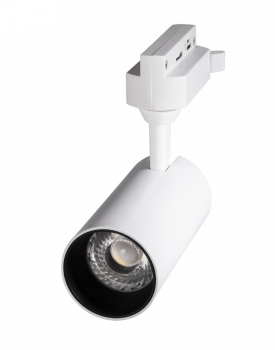 Трековый светодиодный светильник PTR 0725 25w 3000K 24° WH (белый) IP40 5018587 Jazzway