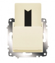 Cosmo Кремовый Выключатель карточный с задержкой выключения (619-010300-265)