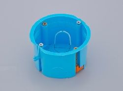 Коробка установочная ГИПРОК 65х40мм пластиковые лапки TYCO (10170)