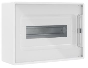 Бокс навесной ЩРн-П- 12 FRAME с прозрачной дверцей F12W1WT