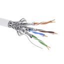 Кабель CAT 6, S/FTP, нг(А)-HF, бухта 305м, белый  RN6SFA01WH  DKC