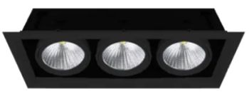 Светильник светодиодный   FL-LED Grille-111-3  90W  4000K 500*185*150мм 90Вт 7200Лм 613202