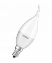 Лампа светодиодная SS CLBA 40 5,4W/827 FR DIM E14 свеча на ветру матовая OSRAM (4052899288645)