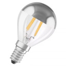 Лампа светодиодная P PARATHOM CL P FIL Mirror Silver 31 non-dim 4W/827 E14 (4058075591394)