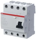 УЗО ABB 4п 25А 30мА FH204 2CSF204002R1250