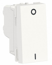 Unica New Modular Белый Выключатель двухполюсный 1-клавишный сх.2 16 AX 250В 1 мод (NU316218)