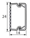  Кабель-канал 24x14 Metra (638193)