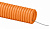 Труба ПНД гофрированная 50мм лёгкая с протяжкой,15м,DKC,цвет оранжевый (71950)
