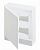 Бокс навесной белая дверь с клеммами 24мод IP40 ABB Basic E BEW401224 (1SZR004002A2107) 