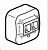 QUTEO Розетка компьютерная х2 RJ45 категория 5е (белый) (782228)