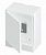Бокс навесной белая дверь с клеммами 4мод IP40 ABB Basic E BEW401204 (1SZR004002A2101)
