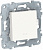 Unica New Белый Переключатель 1-клавишный с подсветкой сх.6а (NU520318N)