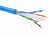 Кабель витая пара U/UTP 4х2 CAT6 PVC синий  RN6UUPV3BL  ДКС