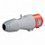P17 Tempra Pro Вилка прямая 3P+N+PE 16A 380-415V IP44 (555129)