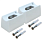 Патрон  FL-Socket S14s*2 Plastic White 608406
