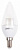 Лампа светодиодная PLED-SP CLEAR C37 CL 7Вт 3000К E14 JazzWay (4897062853097)