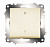 Cosmo Кремовый Выключатель 2-х полюсный 1-клавишный 10А (619-010300-269)