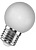 Лампа светодиодная FL-LED DECO-GL45 1W E27    WHITE   230V  E27 6400К 608215