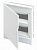 Бокс встраиваемый белая дверь с клеммами 24мод IP40 ABB Basic E BEF401224 (1SZR004002A1107)
