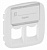 Valena Allure Белый Накладка розетки телефонной/комп 2-ой RJ11/RJ45 с полем для надписи (755485)