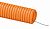Труба ПНД гофрированная 40мм лёгкая с протяжкой,20м,DKC,цвет оранжевый (71940)