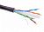 Кабель витая пара U/UTP 4х2 CAT6 PE Черный  RN6UUPE3BK  ДКС