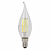 Лампа светодиодная LED STAR CL BA75 6W/840 FIL CL E14 (4058075685024)