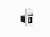 USB 3.0  розетка "Белое облако" Avanti модульная, тип А-А, 1 мод  4400301  ДКС
