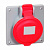 P17 DIY Розетка встраиваемая 3P+N+PE 16A 380-415V IP44 (90164)