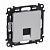 Valena Life Алюминий Розетка информационная 1-ая RJ 45 кат.5e UTP (753640)