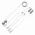 Комплект для подвеса PANEL 600/625 SUSPENSION KIT LEDVO (4058075108868)