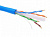 Кабель витая пара U/UTP 4х2 CAT6A LSZH синий  RN6AUULS5BL  ДКС