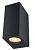 Светильник FL-LED WallBeam-Box Cube-UD004  UP/DN BK 2xGU10  92x68x150мм IP44 613301